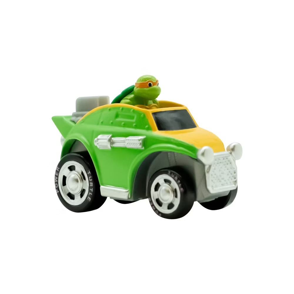Teenage Mutant Ninja Turtles Diecast Cars Michelangelo, Raphael & Splinter NEW - Picture 6 of 10